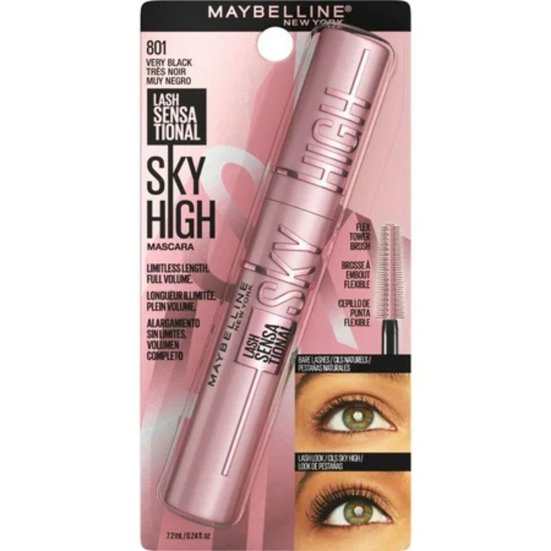 Maybelline Lash Sensational Sky High Mascara 801 Blackest Black