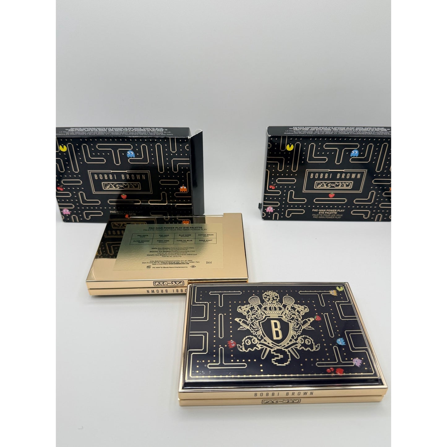 Bobbi Brown Pac-man Power Play Eye Shadow Palette NEW Authentic 2 pack