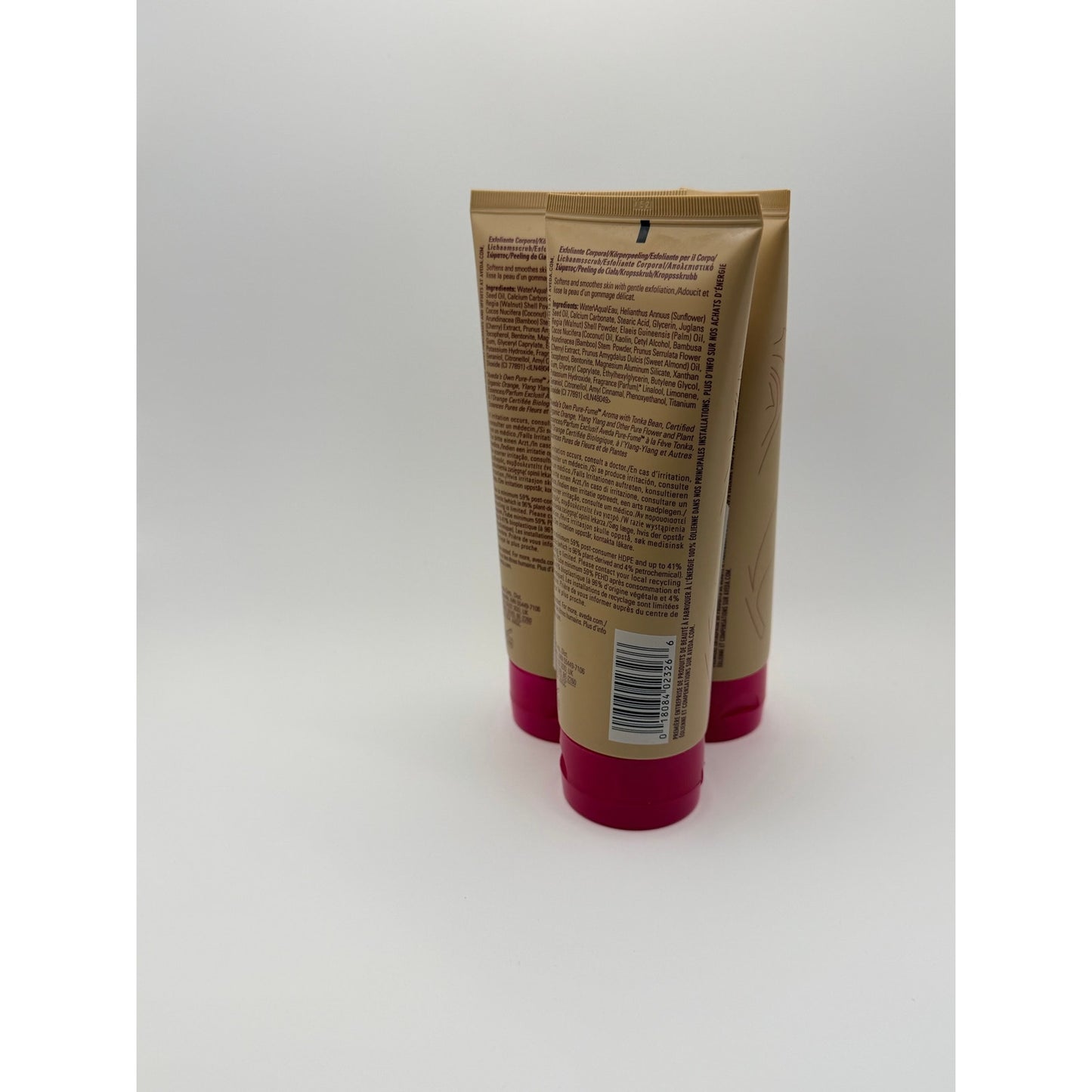 Aveda Cherry Almond body scrub 6.7 oz Authentic NEW 3 pack
