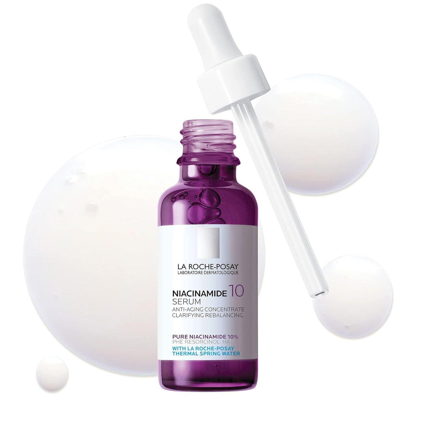 Authentic La Roche-Posay Pure Niacinamide 10 Serum-Anti-Dark Spots-30ml