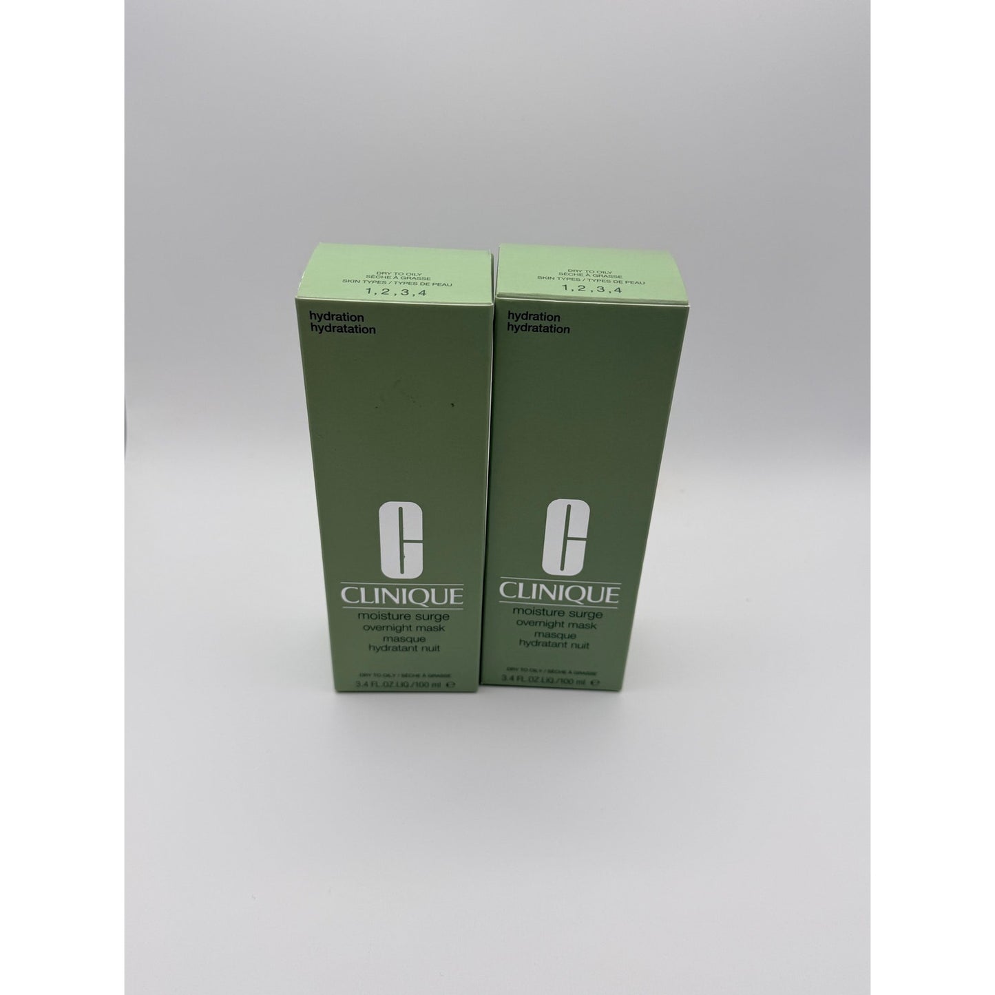 Clinique Moisture Surge Overnight Mask NEW authentic 2 pack
