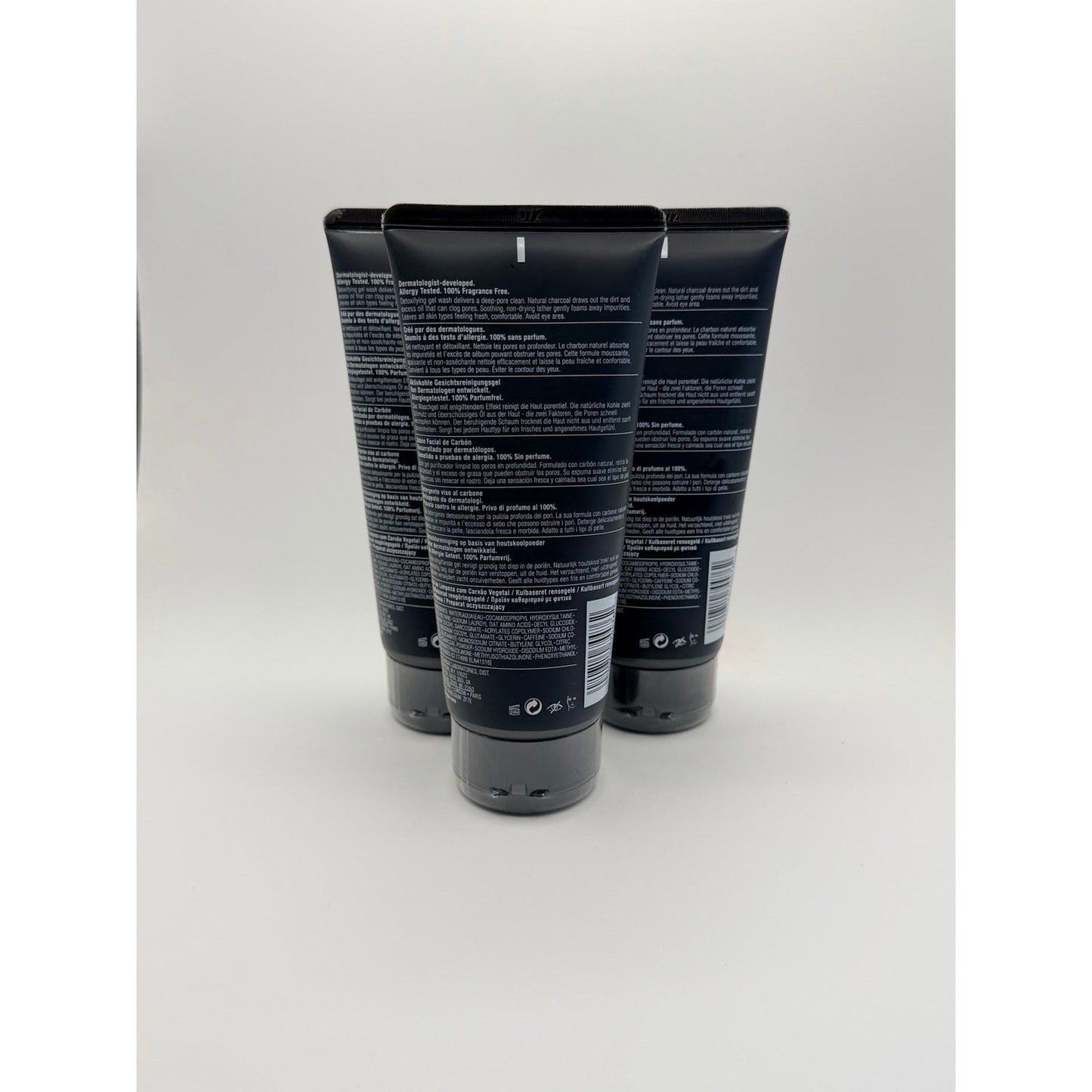 Clinique for Men charcoal face wash 6.7oz NEW Authentic 3 pack