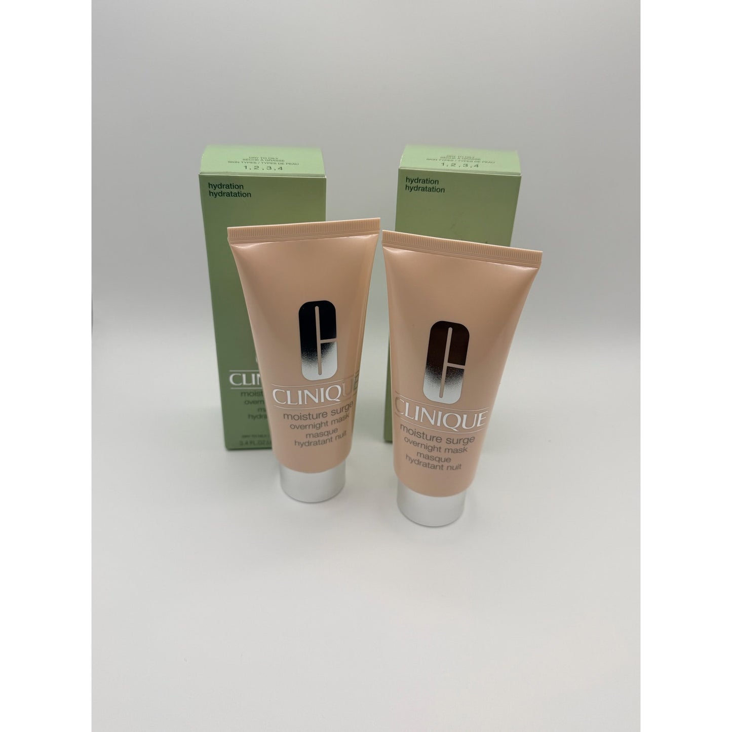 Clinique Moisture Surge Overnight Mask NEW authentic 2 pack